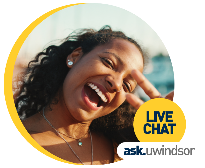Student talking with a Student Recruiter through video chat